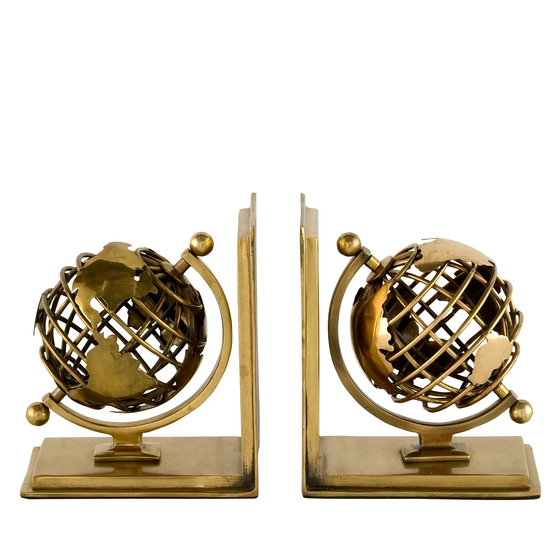 Bookend Globe Set Of 2 Eichholtz