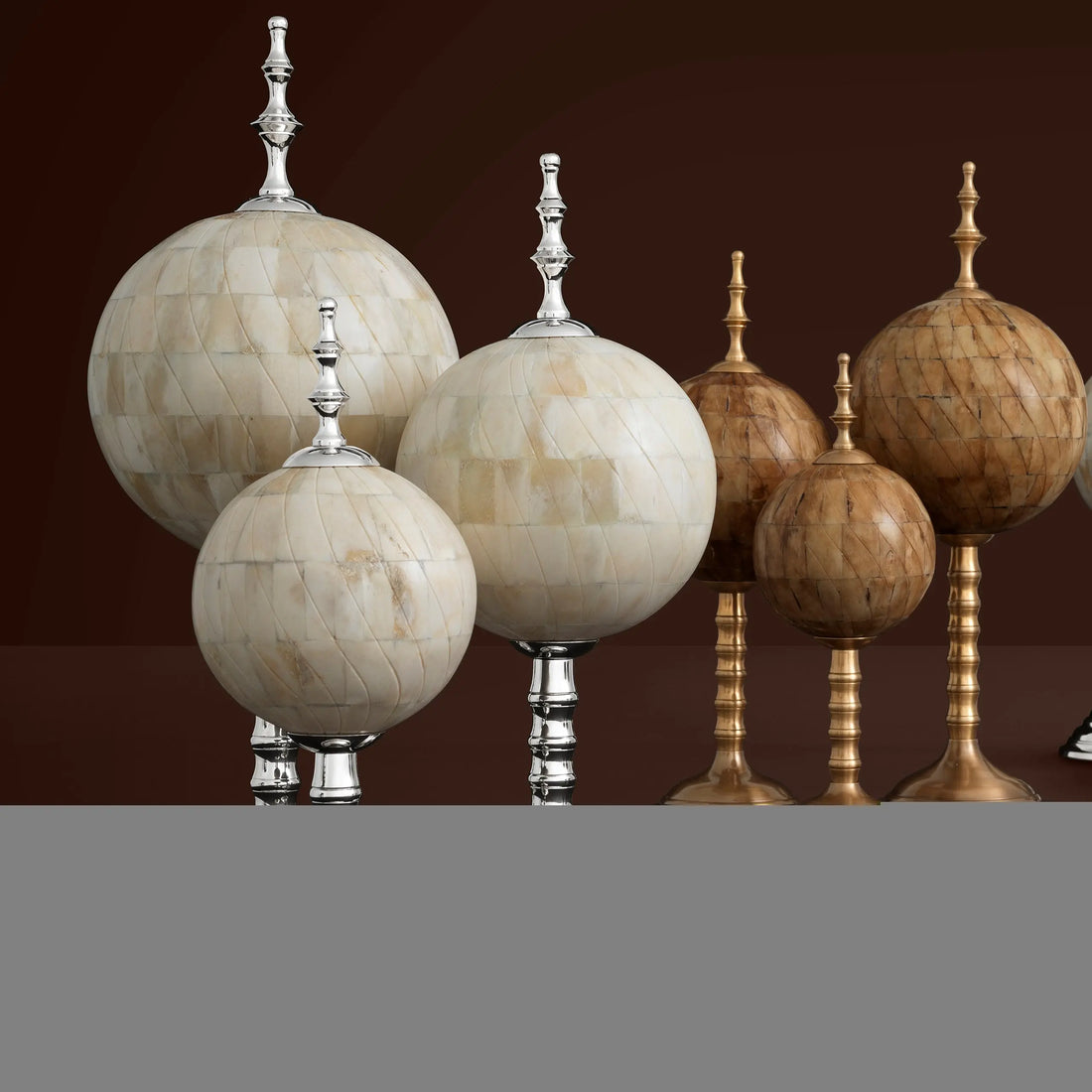 Object Leonardo Set Of 3 Eichholtz