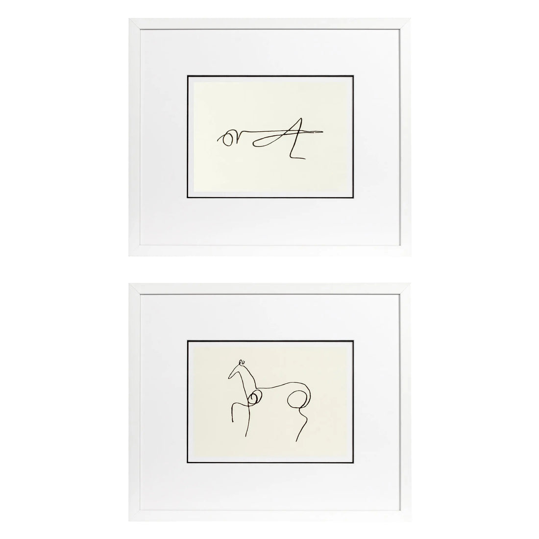 Print EC195 Pablo Picasso Set Of 2 Eichholtz