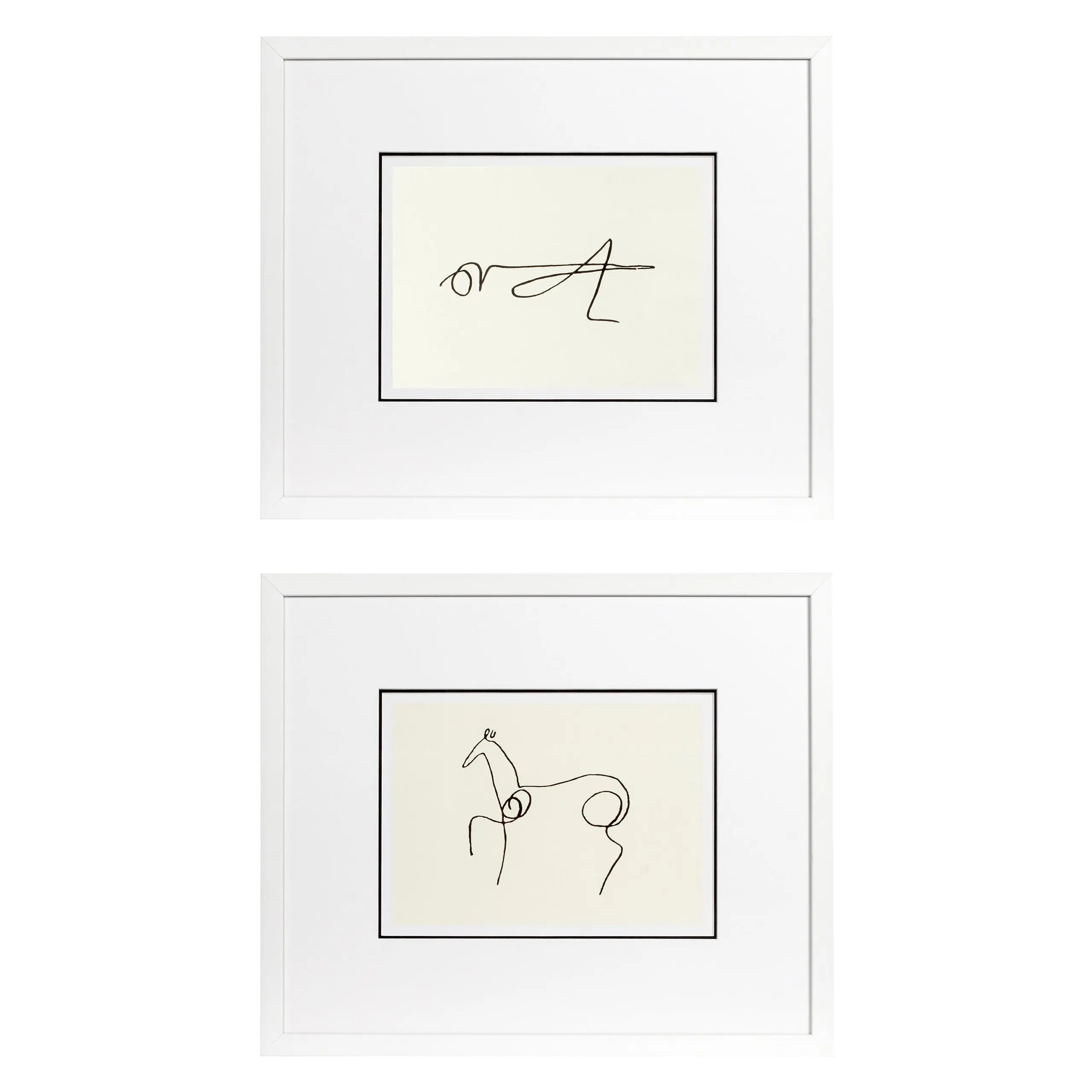 Print EC195 Pablo Picasso Set Of 2 Eichholtz