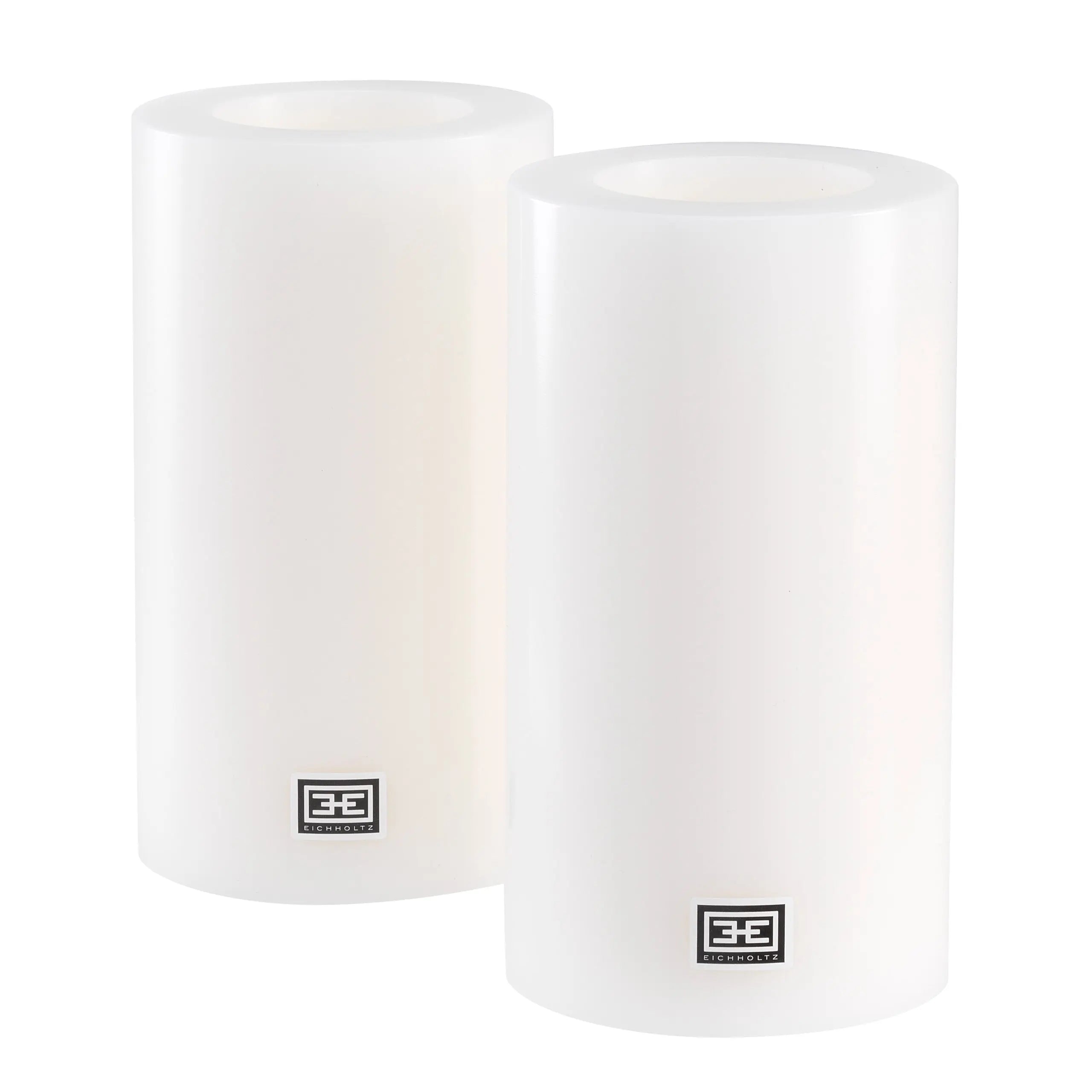 Artificial Candle ΓΈ 10 x H. 18 cm Set Of 2 Eichholtz