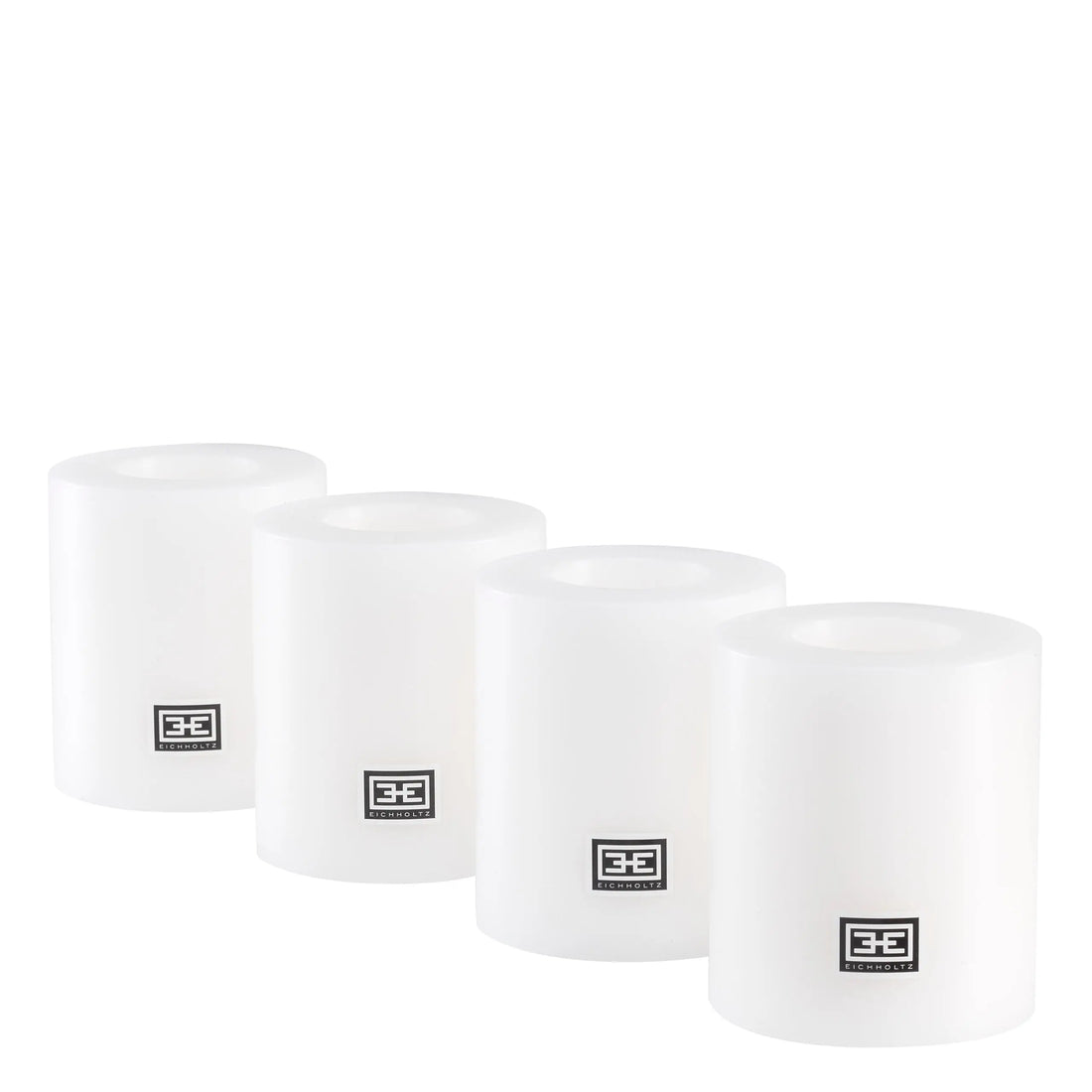 Artificial Candle ø 8 x H. 9 cm Set Of 4 Eichholtz