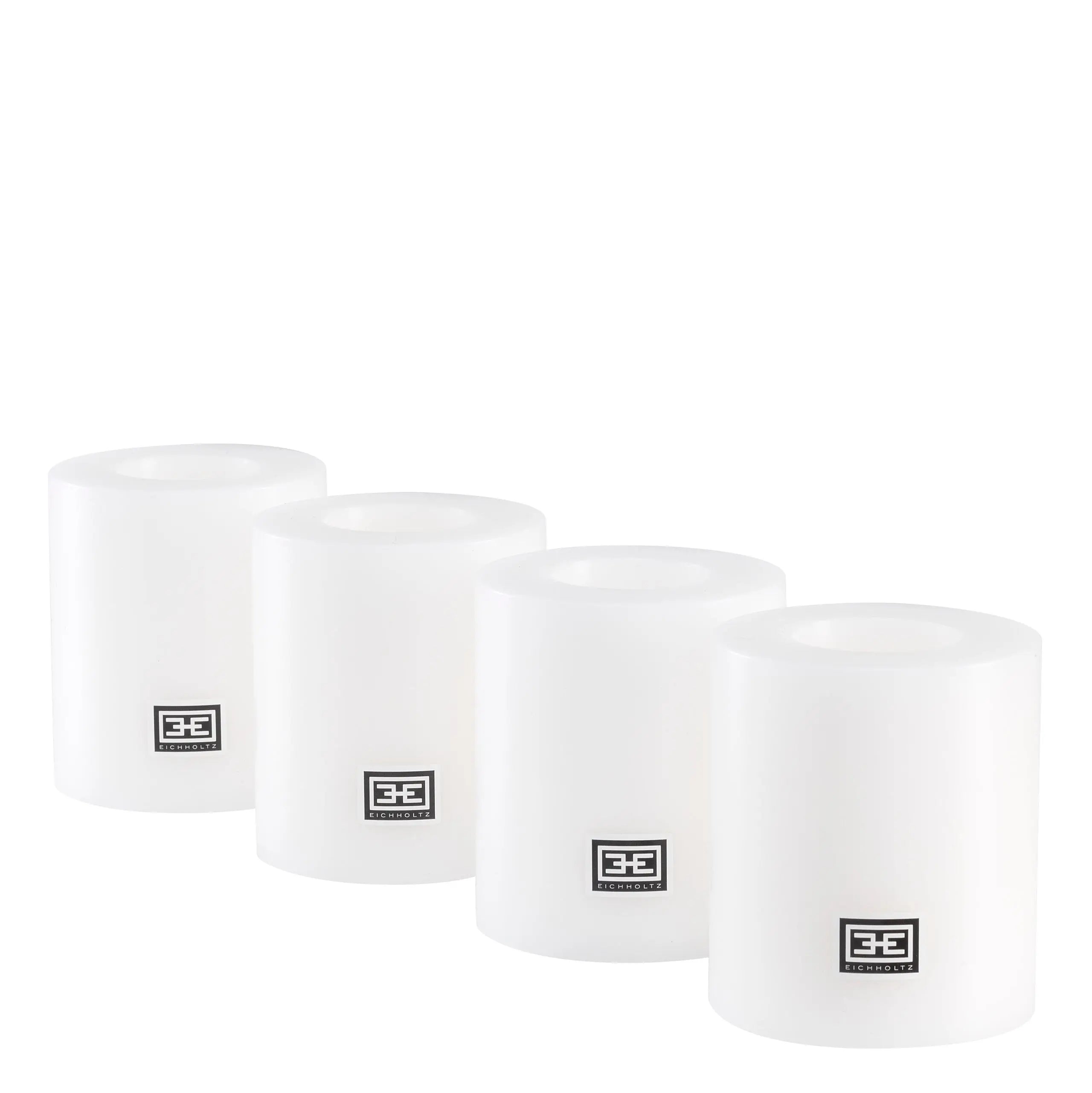 Artificial Candle ø 8 x H. 9 cm Set Of 4 Eichholtz