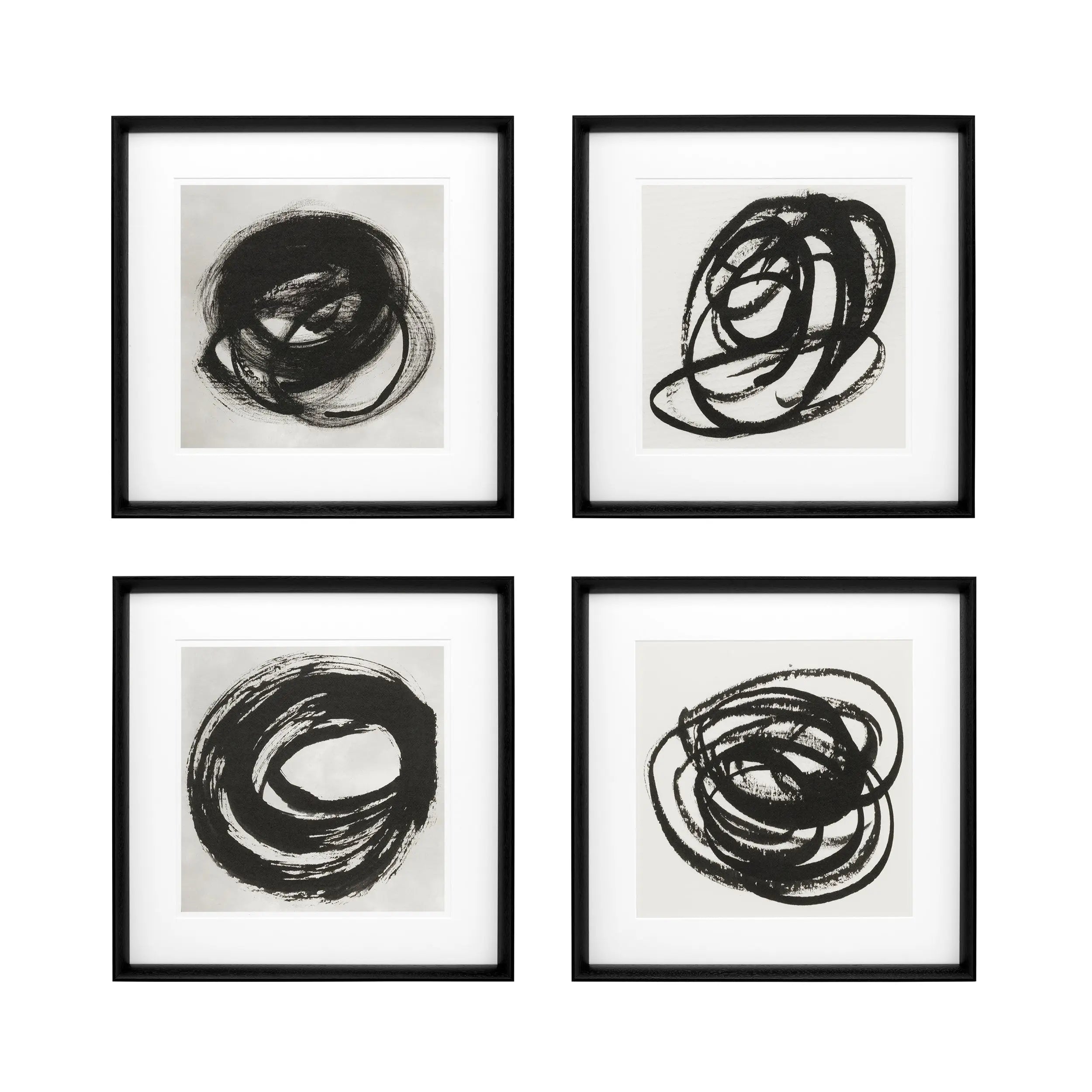 Prints Black & White Collection I set of 4 Eichholtz