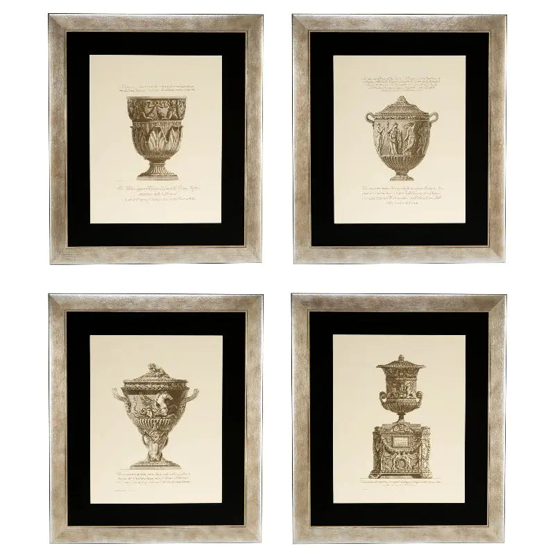 Prints Giovanni Battista set of 4 Eichholtz