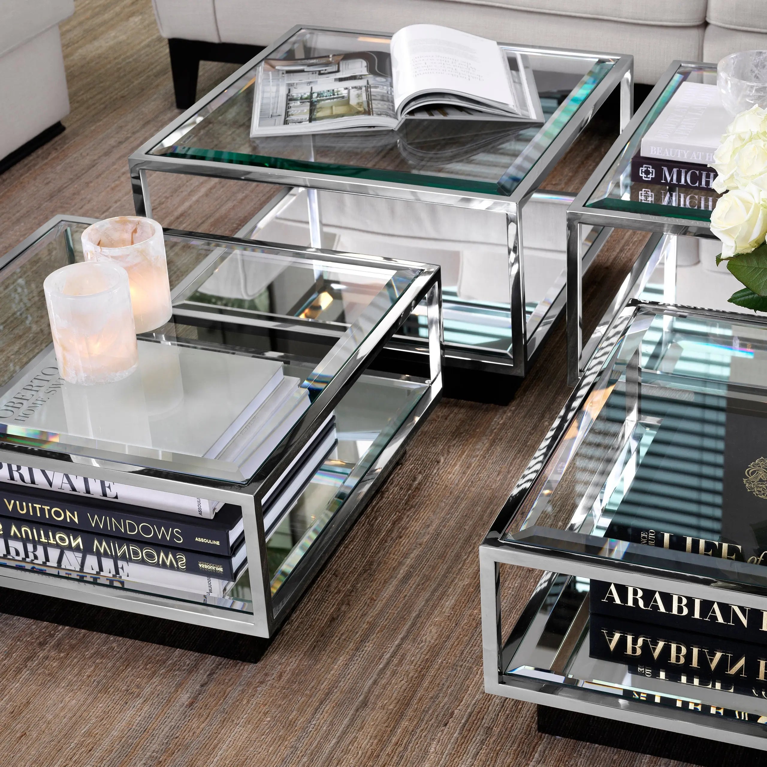 Coffee Table Tortona set of 4 Eichholtz