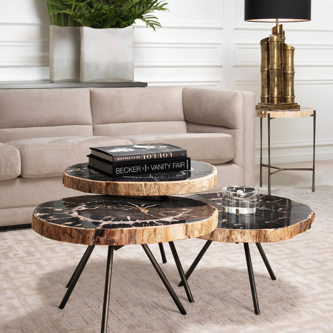 Coffee Table De Soto set of 3 Eichholtz