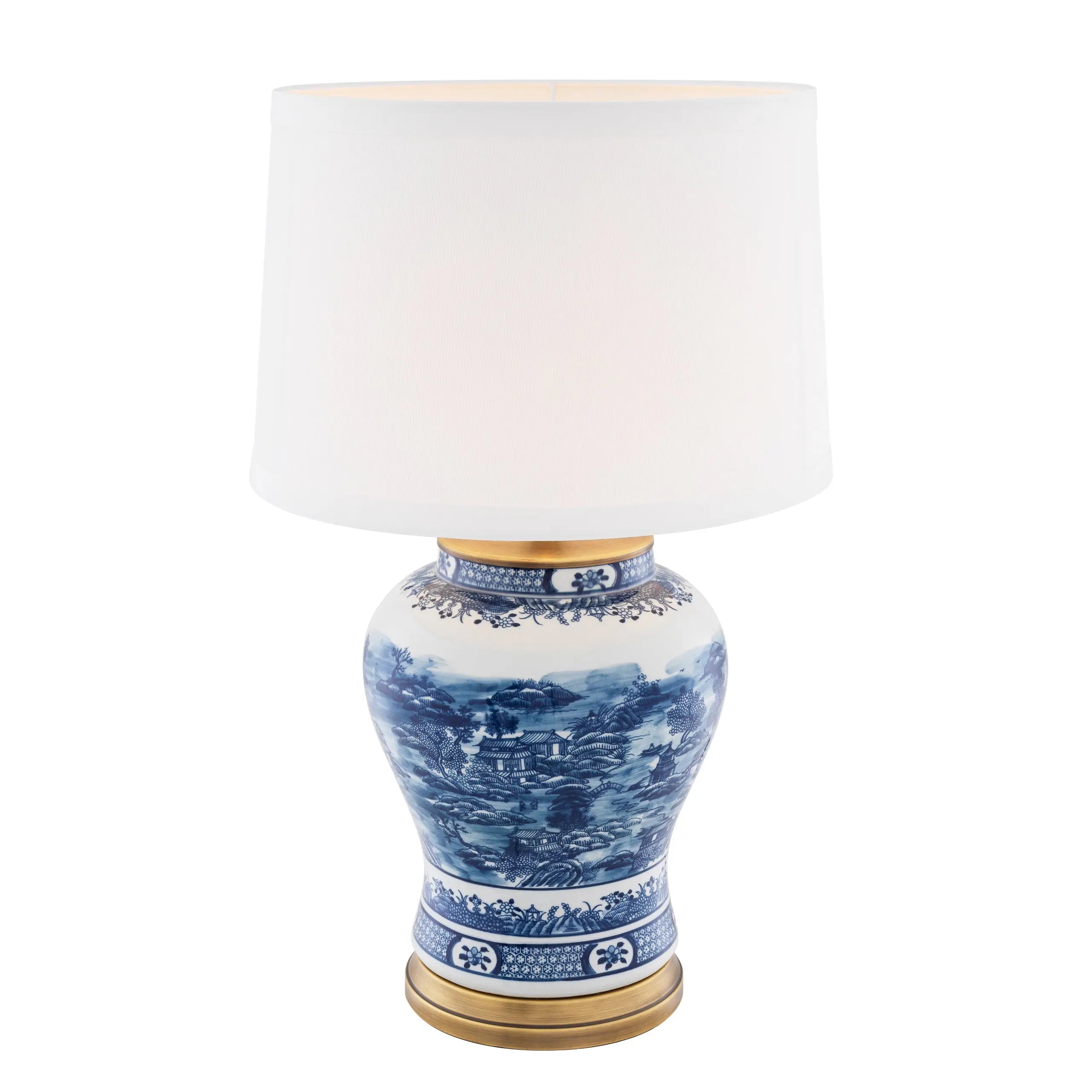 Table Lamp Chinese Blue Eichholtz