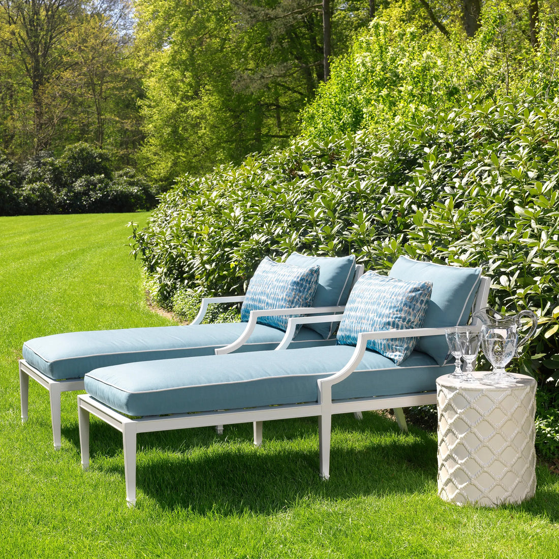 Outdoor Chaise Longue Bella Vista Eichholtz