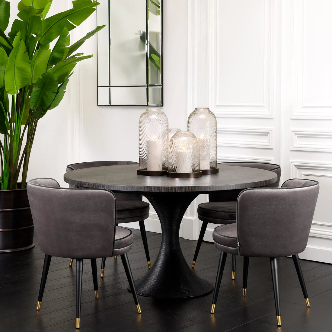 Dining Table Melchior round Eichholtz