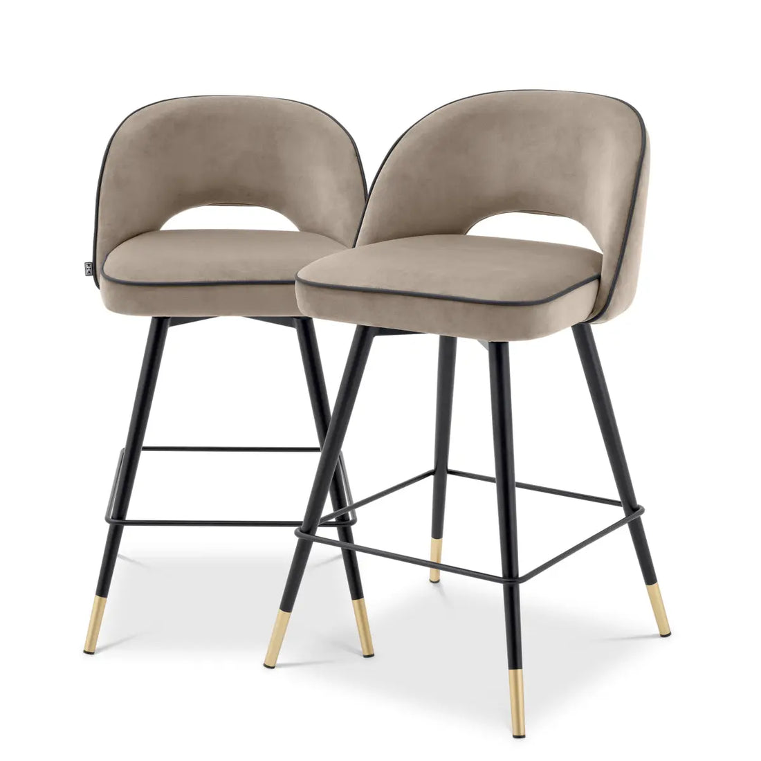 Counter Stool Cliff Set Of 2 Eichholtz