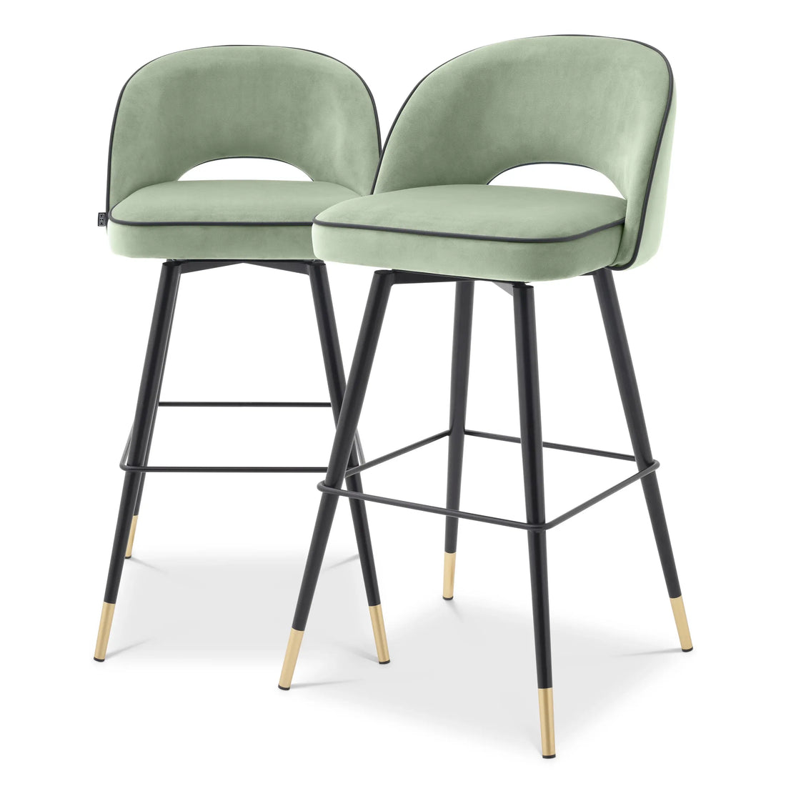 Bar Stool Cliff Set Of 2 Eichholtz