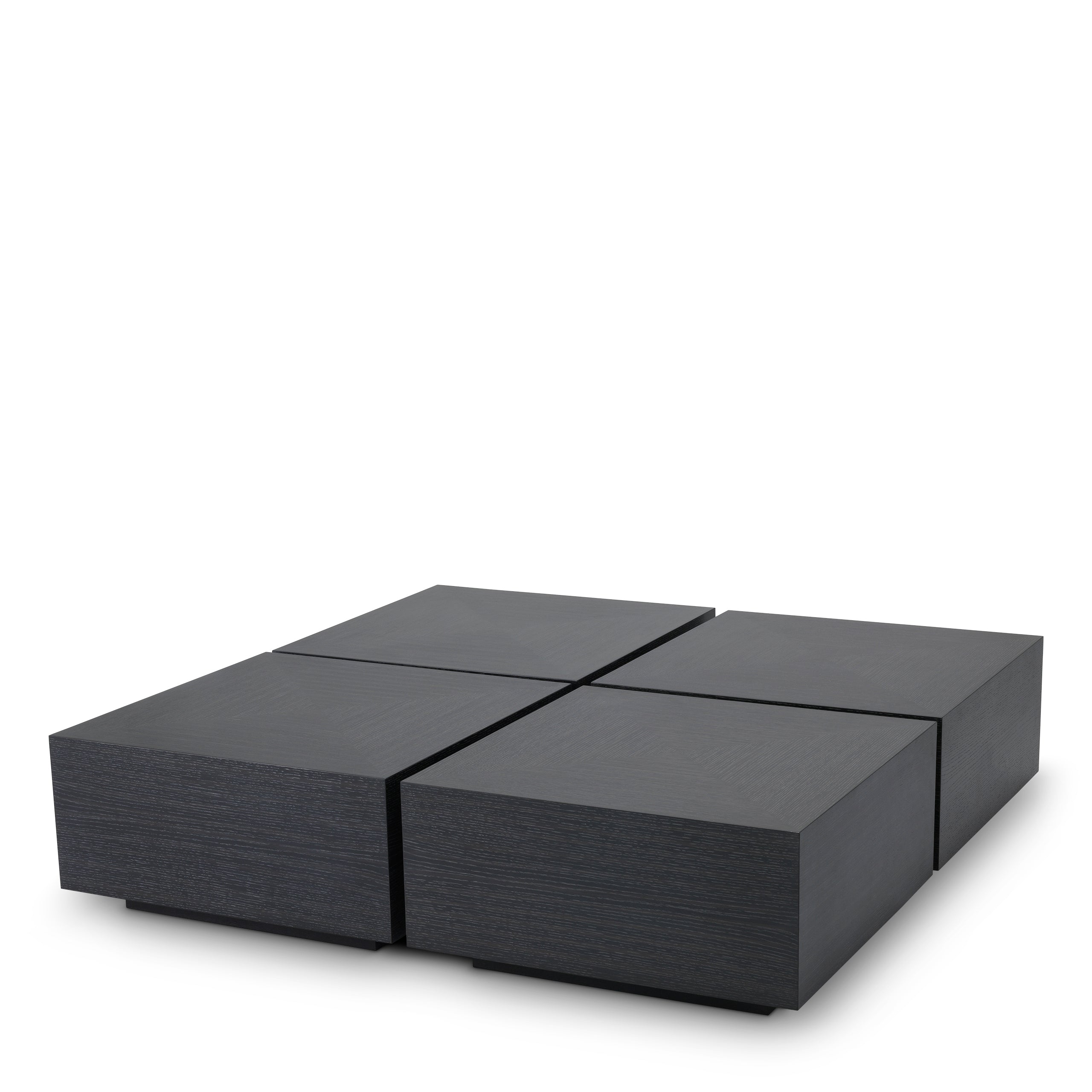 Mesa de café puro juego de 4
