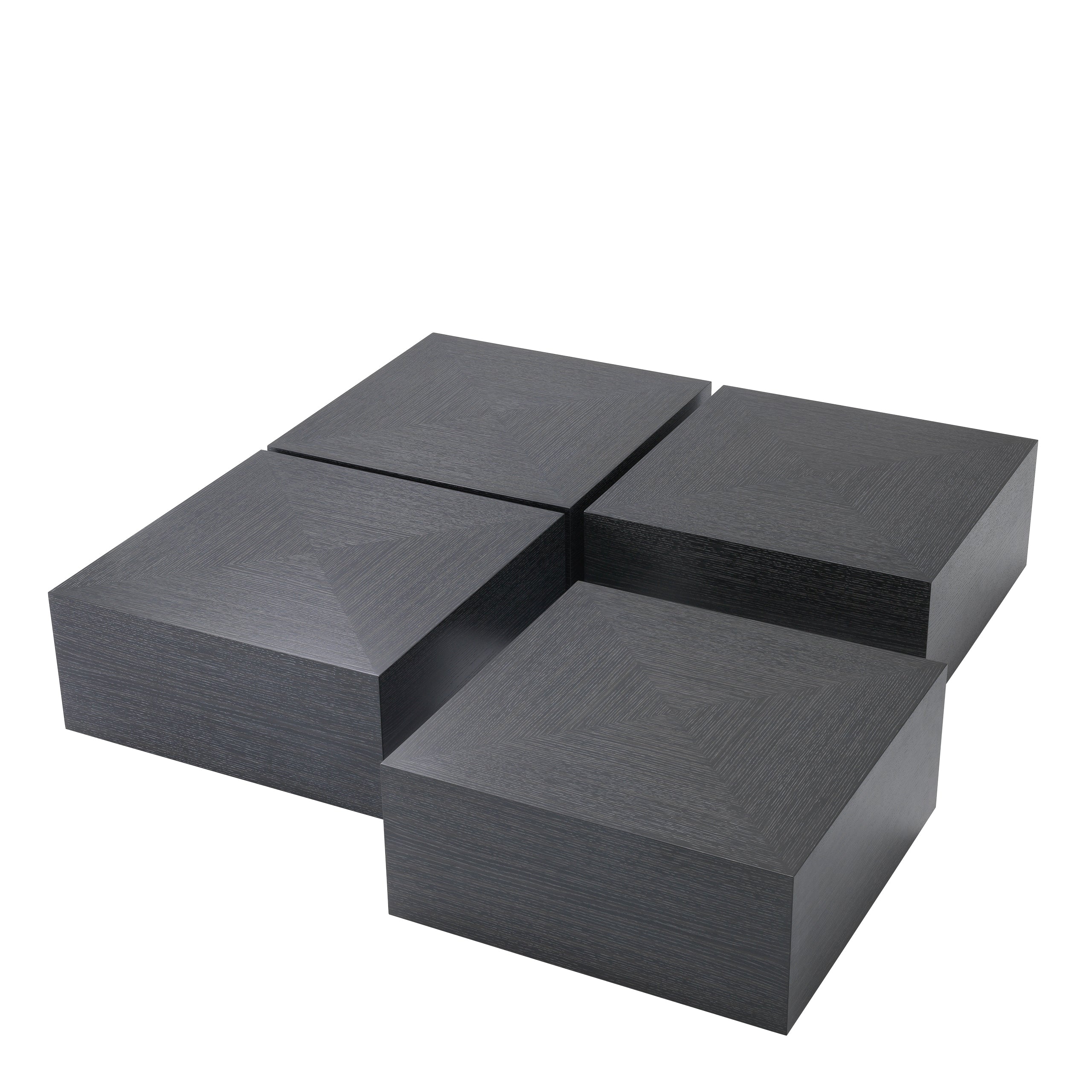 Mesa de café puro juego de 4