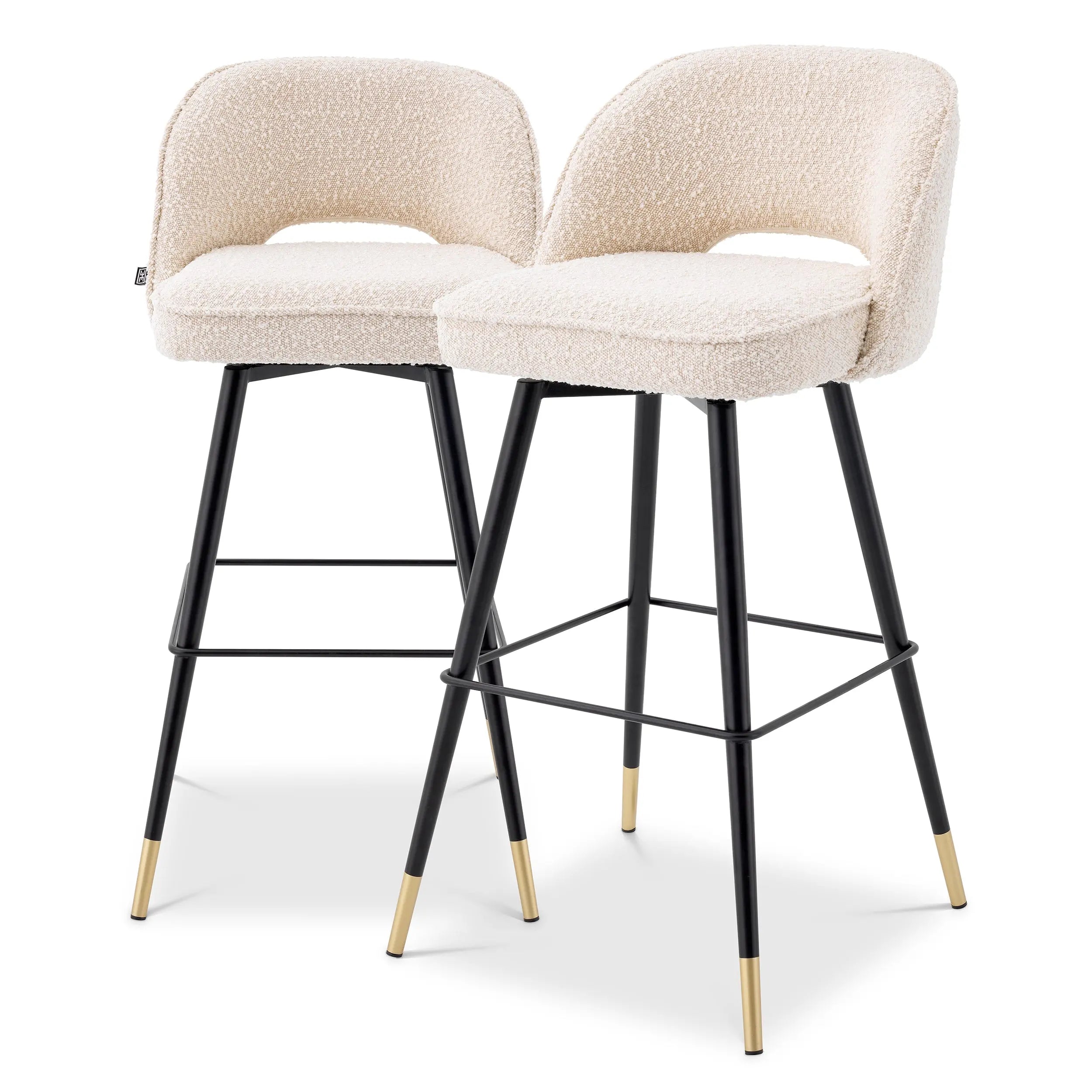 Bar Stool Cliff Set Of 2 Eichholtz
