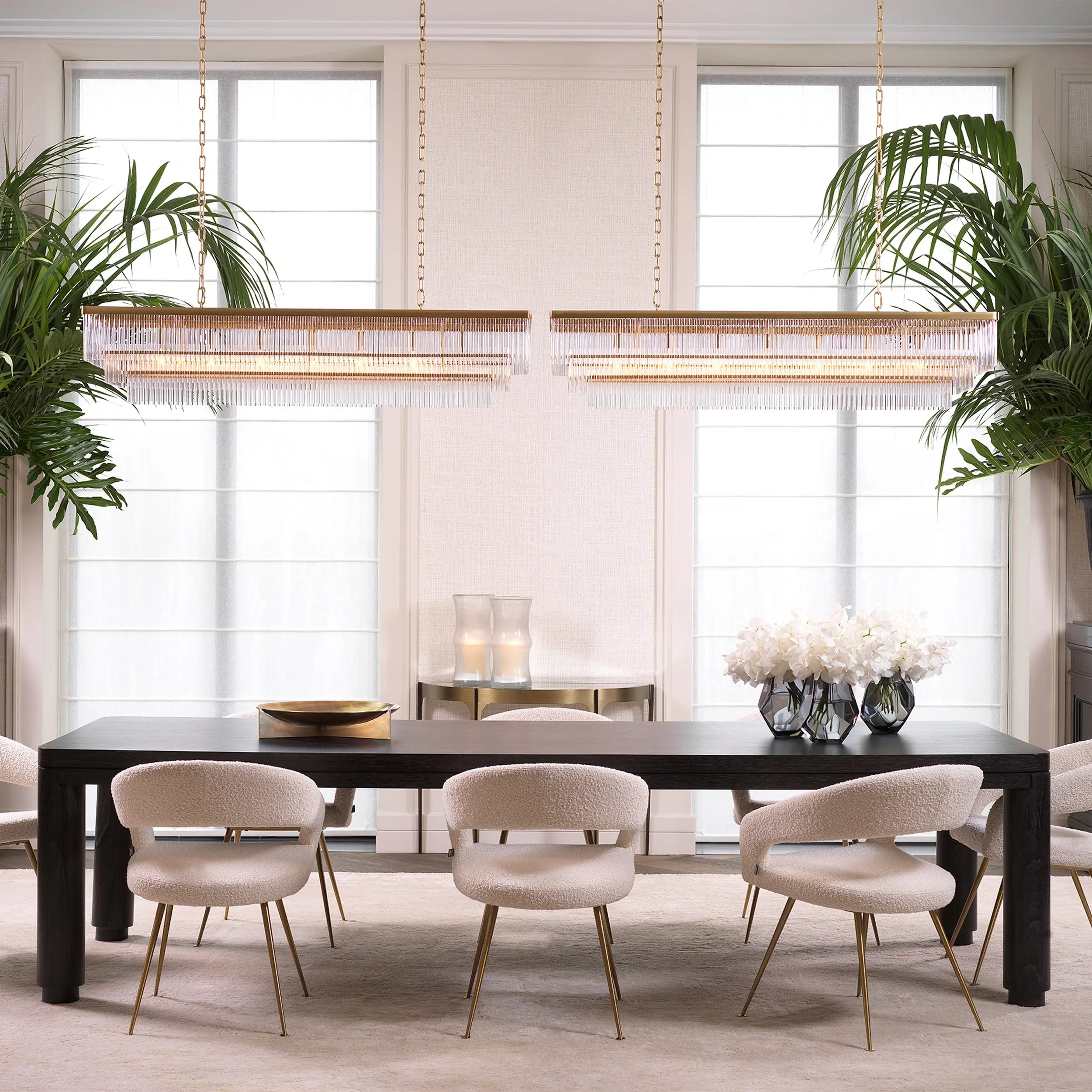 Chandelier East rectangular Eichholtz