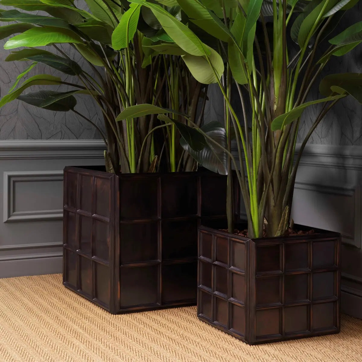 Planter Grid L Eichholtz