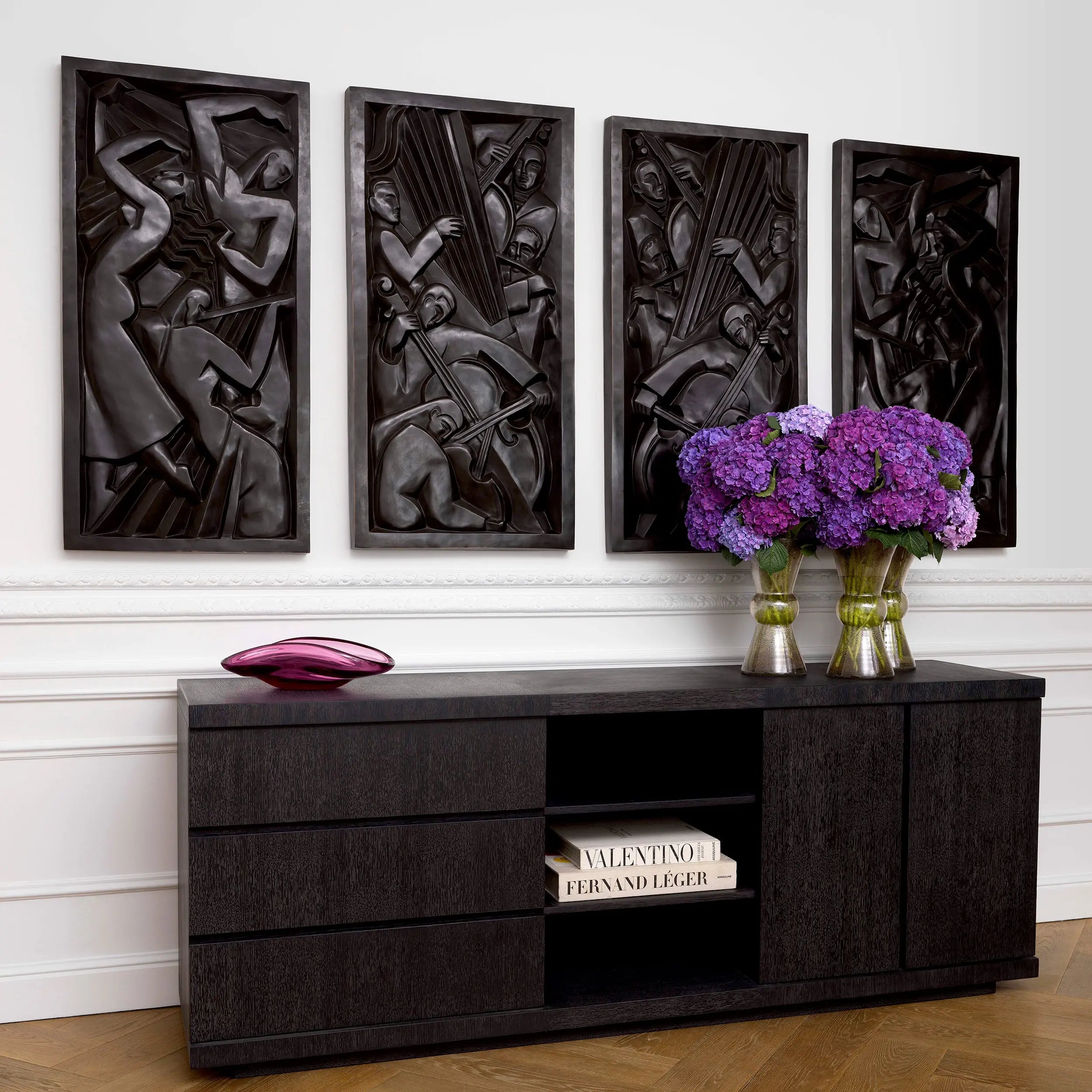 Wall Object Senza Tempo set of 4 Eichholtz
