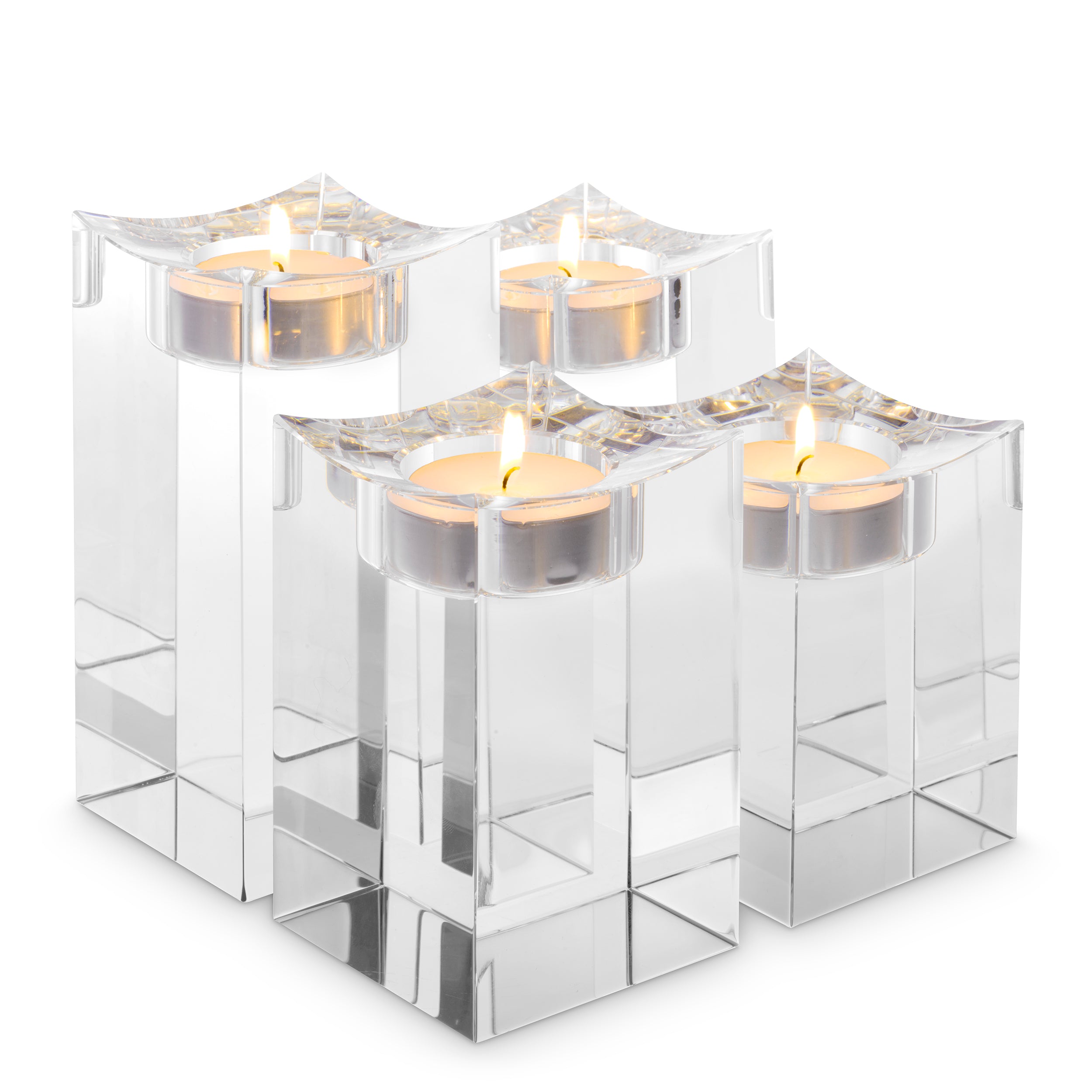 Tealight Holder Giancarlo L Set Of 4 *EXPO