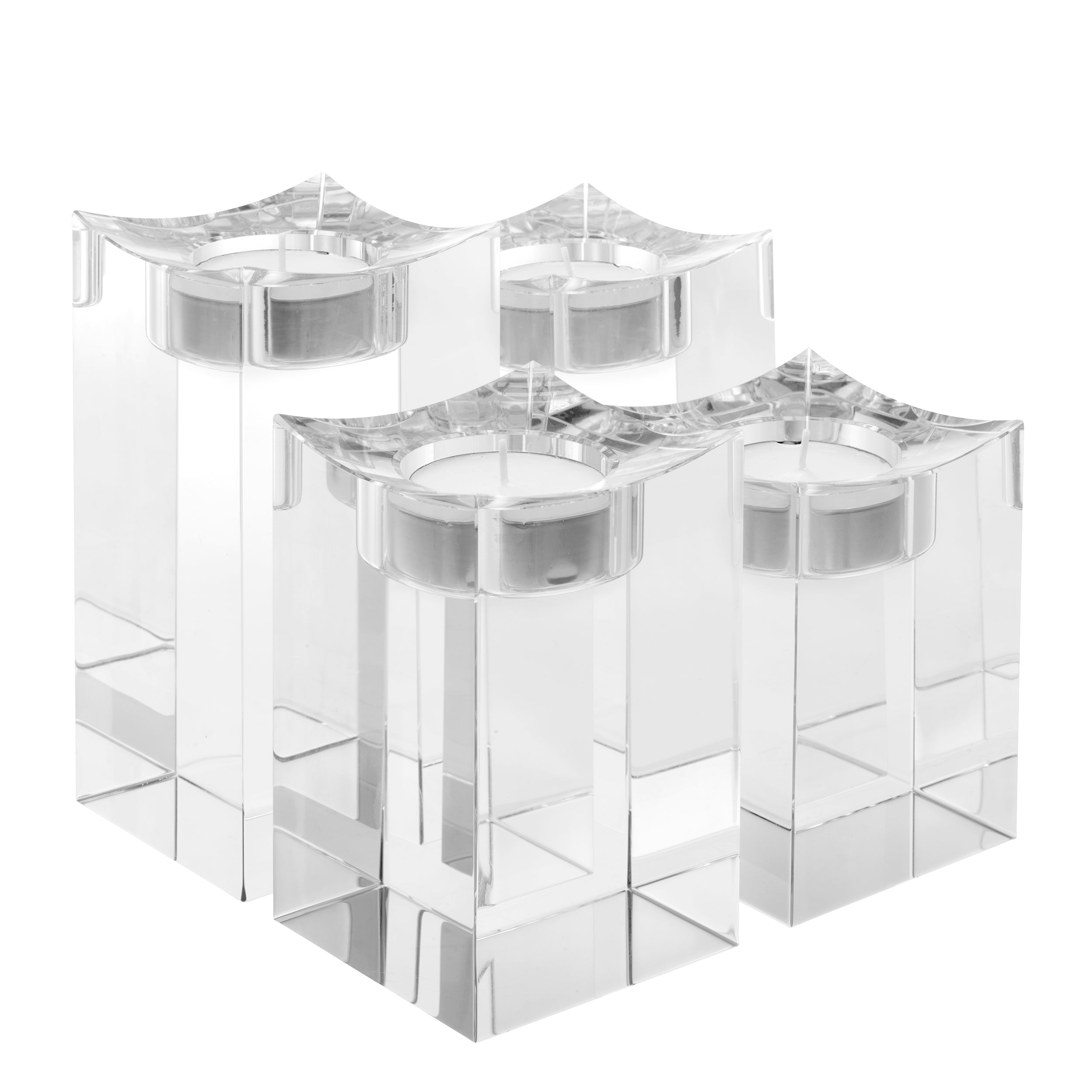 Tealight Holder Giancarlo L Set Of 4 *EXPO