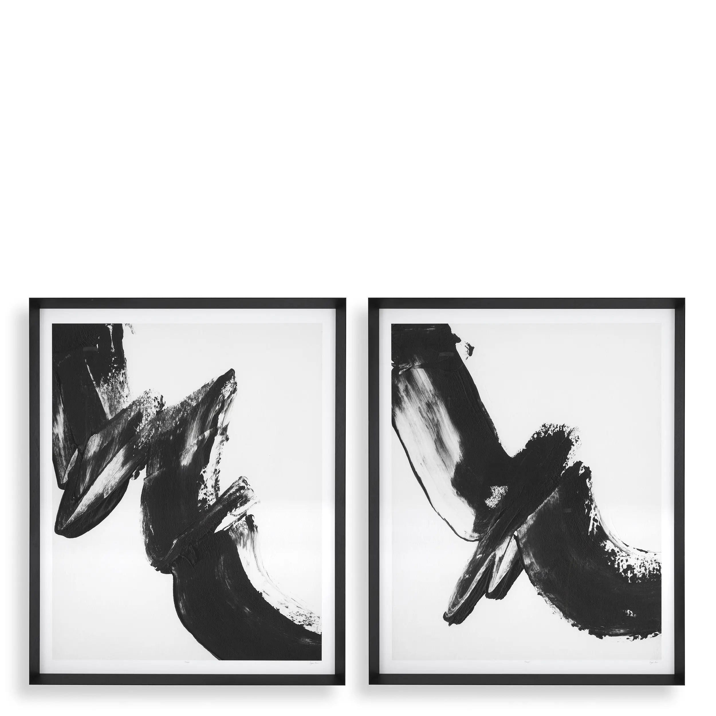Print Black expression set of 2 Eichholtz