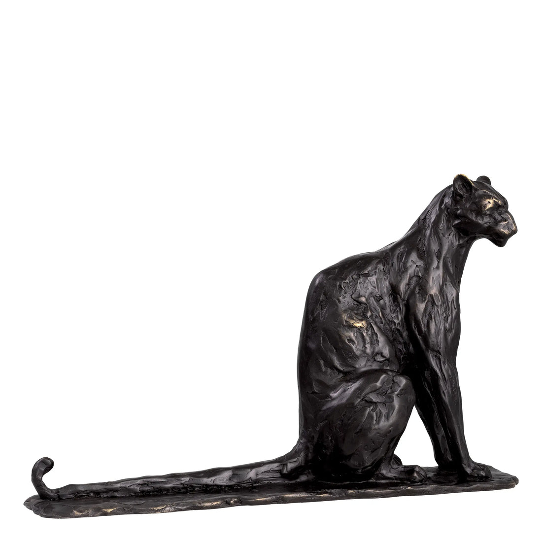 Sculpture Sitting Panther Eichholtz