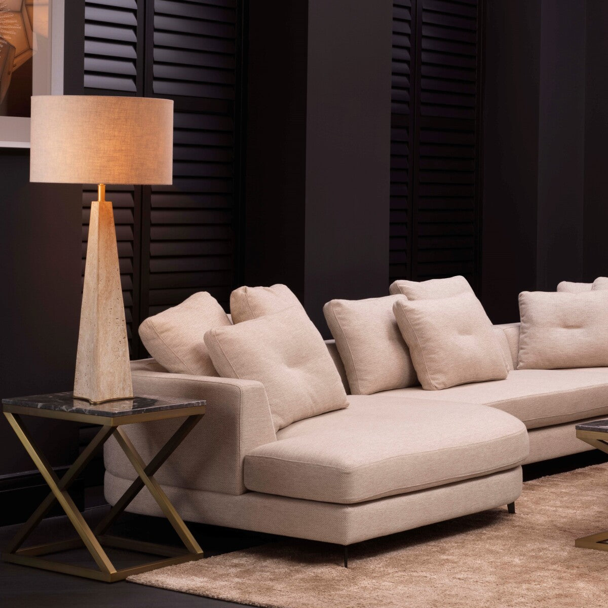 Mesa auxiliar Criss Cross