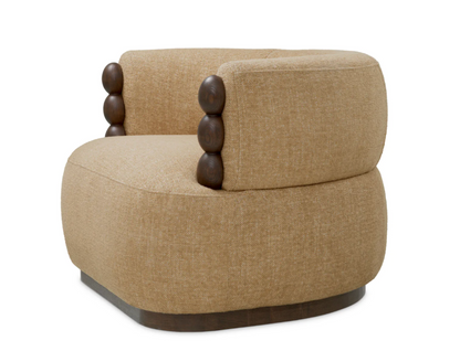 Chair Grimaud renato honey ebony finish *EXPO