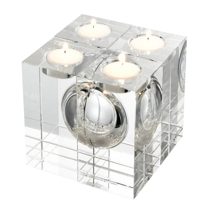 Tealight Holder Argenta Set of 4 *EXPO