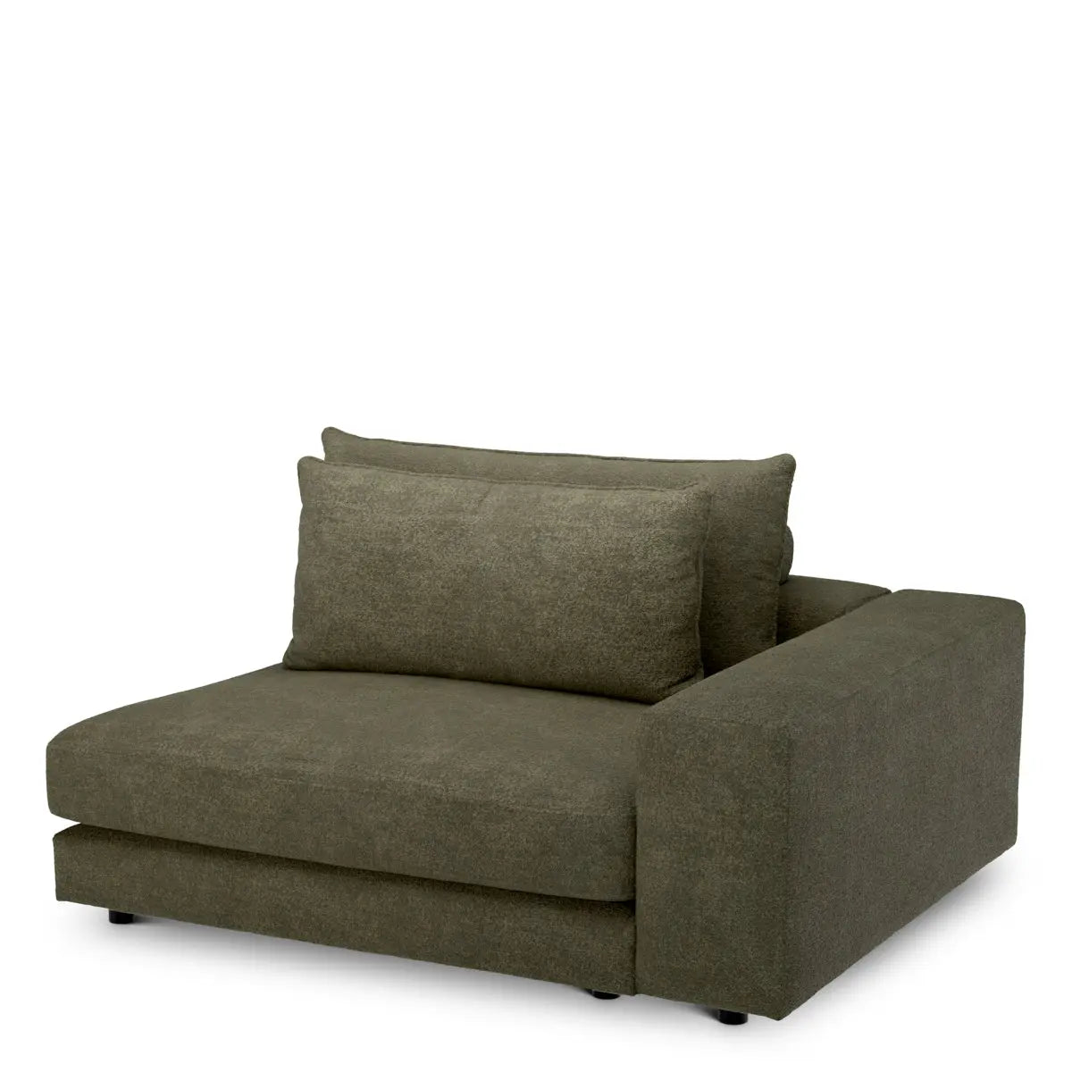 Modular Sofa Lounge Club velora moss green - Corner L right