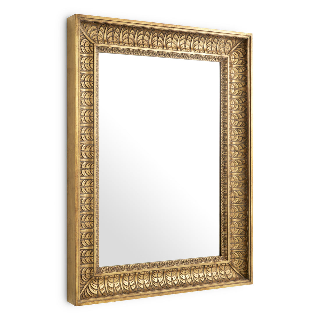 Mirror Sahure M antique gold finish