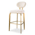 Bar Stool Dorrego bouclé cream