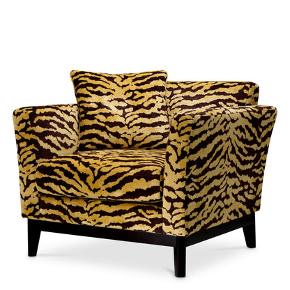 Chair Flux tigris brown