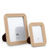 Picture Frame Elvane tan leather set of 2