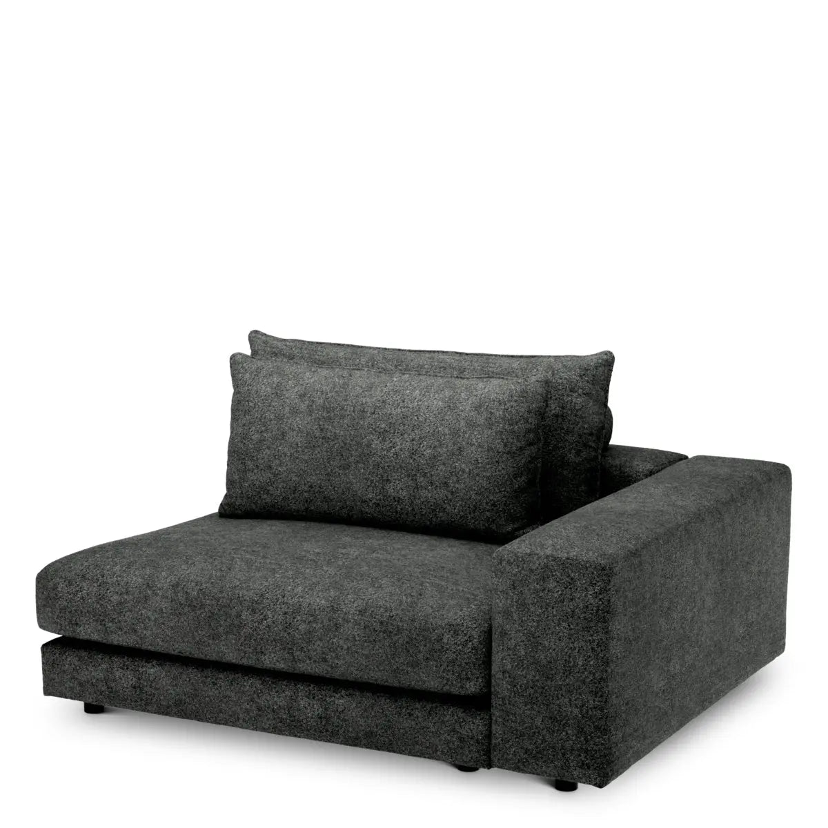 Modular Sofa Lounge Club velora charcoal - Corner L right
