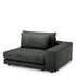 Modular Sofa Lounge Club velora charcoal - Corner L right