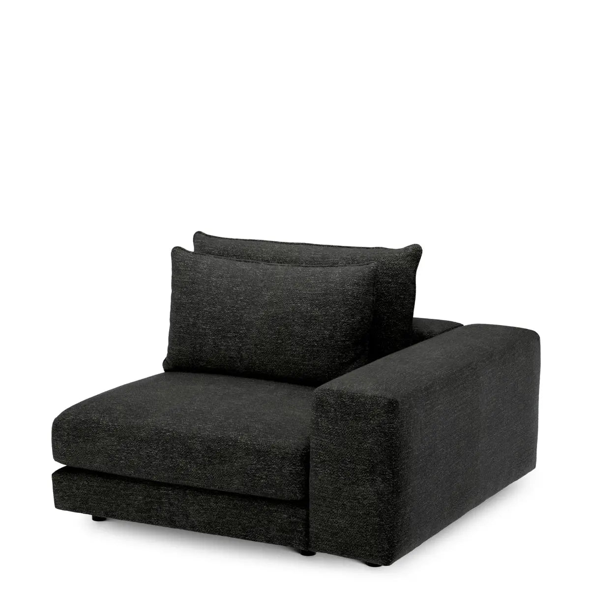 Modular Sofa Lounge Club lurano charcoal - Corner S right