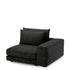 Modular Sofa Lounge Club lurano charcoal - Corner S right