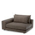 Modular Sofa Lounge Club montier dark grey - Corner L left