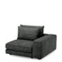 Modular Sofa Lounge Club velora charcoal - Corner S right