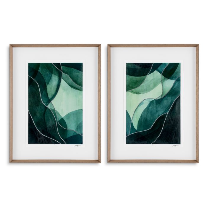 Prints Tide Source by Grace Popp set of 2 Eichholtz