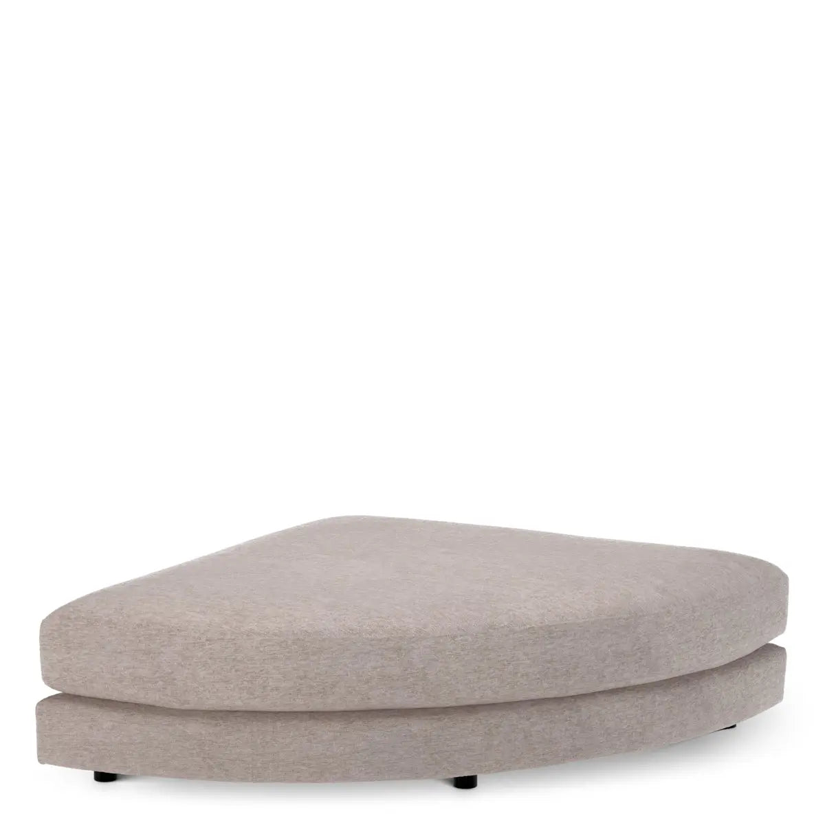Modular Sofa Lounge Club montier light grey - Ottoman half round