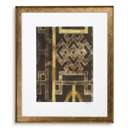 Print Trellis Pattern by Ethan Harper I set of 2