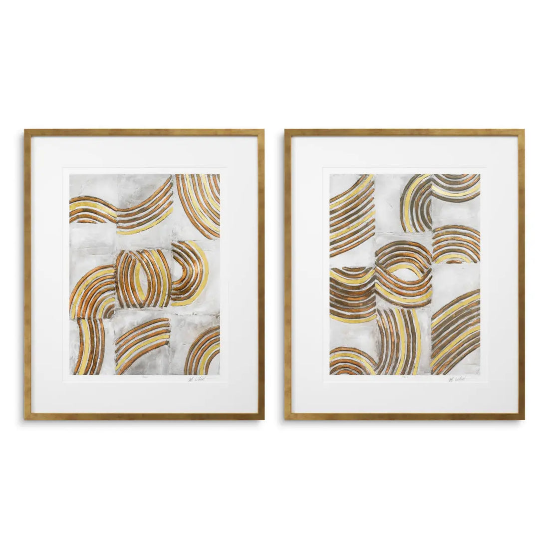 Print Refined Catena by Michael Willett set of 2 Eichholtz