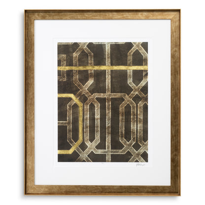 Print Trellis Pattern by Ethan Harper II set of 2