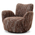 Swivel Chair Merida bouclé sonata red