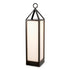 Outdoor Lamp Riserva XL bronze highlight finish white glass