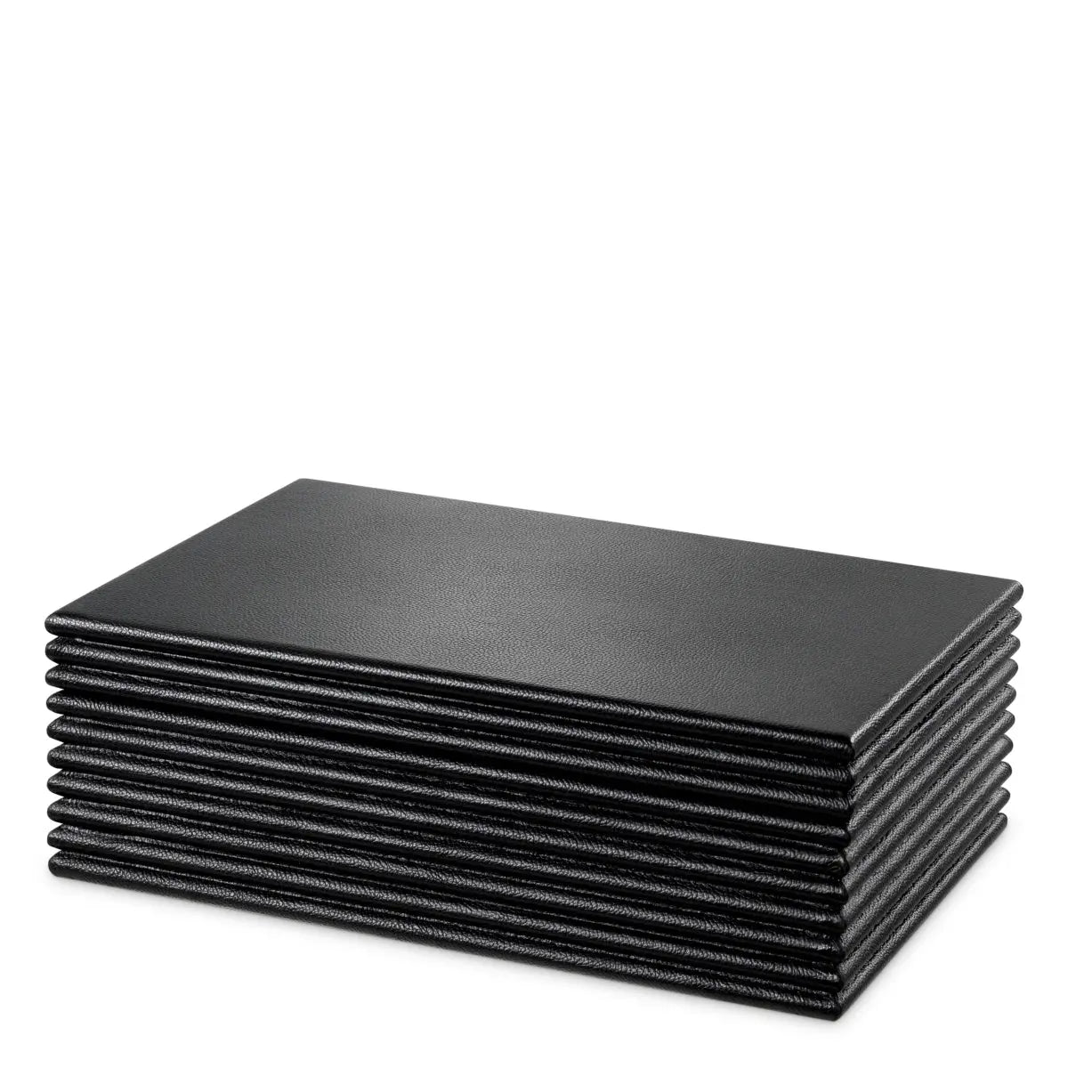 Box Elvane black leather