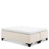 Bed Set Mavone bouclé cream 180 x 200 cm