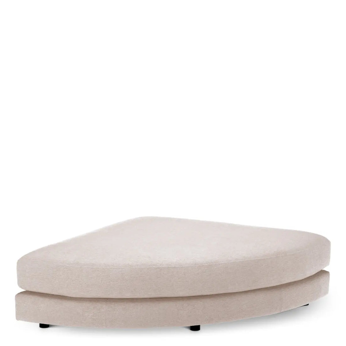 Modular Sofa Lounge Club montier sand - Ottoman half round